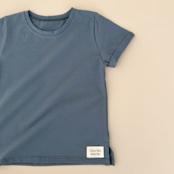 Conjunto Kids Camiseta e Shorts Canguru – Azul Oceano