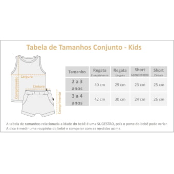 Conjunto Kids Regata e Short Cotton Leve - Off White