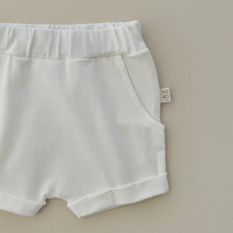 Conjunto Kids Regata e Short Cotton Leve - Off White