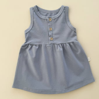 Vestido Kids Regata - Azul Brisa