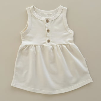 Vestido Kids Regata - Natural