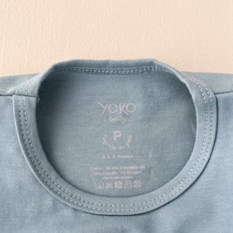 Macaquinho Bebe Regata Cotton Leve - Azul Celeste