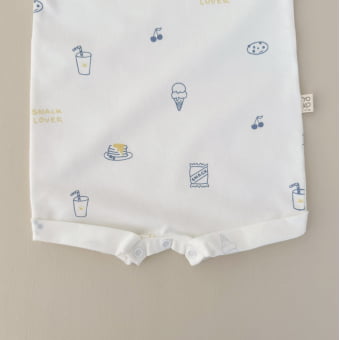 Macaquinho Bebe Regata Cotton Leve - Snack Lover