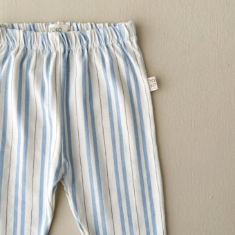 Conjunto Bebê Pijama Manga Longa com Gola – Listras Orgânicas
