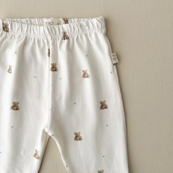 Conjunto Bebê Pijama Manga Longa com Gola – Ursinhos