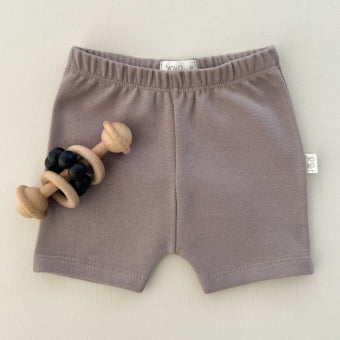 Short Bebê Slim Unissex - Cappuccino