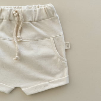 Short Saruel Bebe Texturizado - Natural