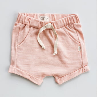 Short Saruel Bebe Unissex Flamê Leve - Rosê