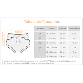 Tapa Fraldas Bebe Bolsos - Ferrugem