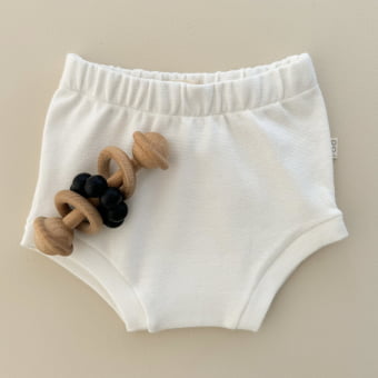 Tapa Fraldas Bebe - Off White